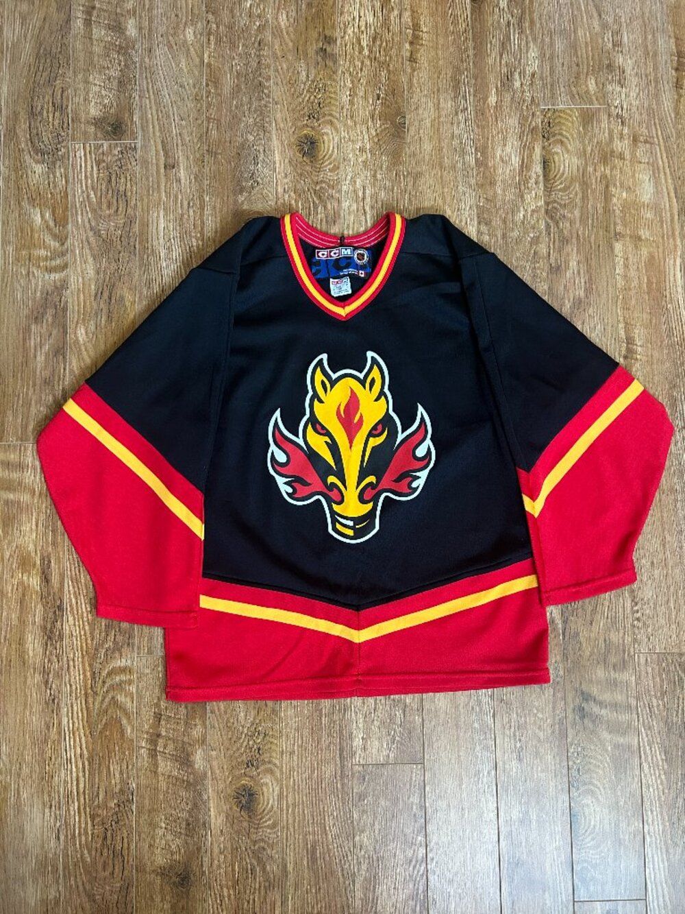 Vintage Calgary Flames Blasty Jersey